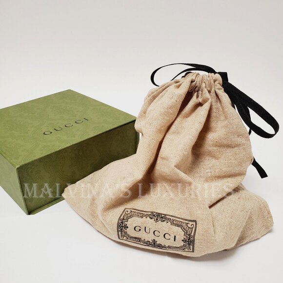 GUCCI BELT 414516 GG LOGO SUPREME MONOGRAM BLACK MARMONT BUCKLE UNISEX 95/38 - Picture 10 of 12